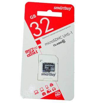 32GB SmartBuy MicroSDHC UHS-I U1 class 10 Compact