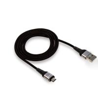Кабель USB - micro USB WALKER C970 черный (1м)