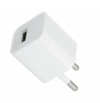 СЗУ USB 1,0А (1USB) кубик белый