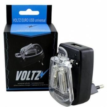 СЗУ VOLTZ для Аккумулятора USB универсальное (лягушка) (EURO) с автополярностью