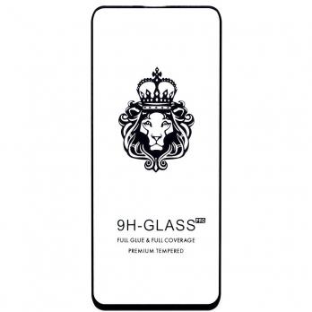 Защитное стекло для Xiaomi Redmi K30 YOLKKI Standart 2,5D Full Glue с рамкой черное /в упаковке/