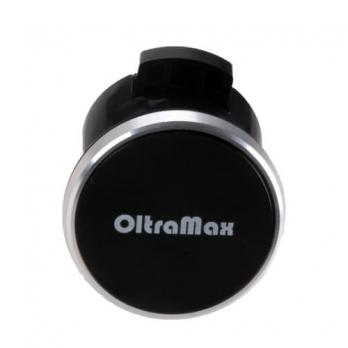 Держатель автомобильный OltraMax OM-H-211, магнитный, воздуховод, черный