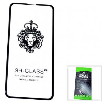 Защитное стекло для Samsung SM-G970F/Galaxy S10e YOLKKI 2,5D Full Glue с рамкой черное /в упаковке/