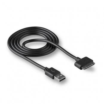 Кабель USB - 30-pin Apple WALKER C110 черный (1м) /пакет/