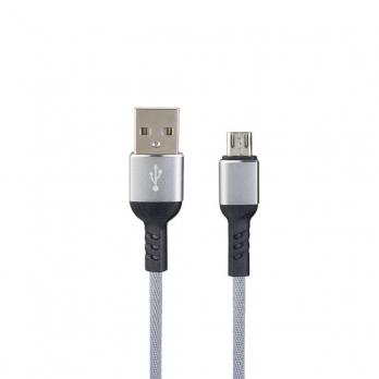 Кабель USB - micro USB PERFEO Premium One U4806 серый (1м)